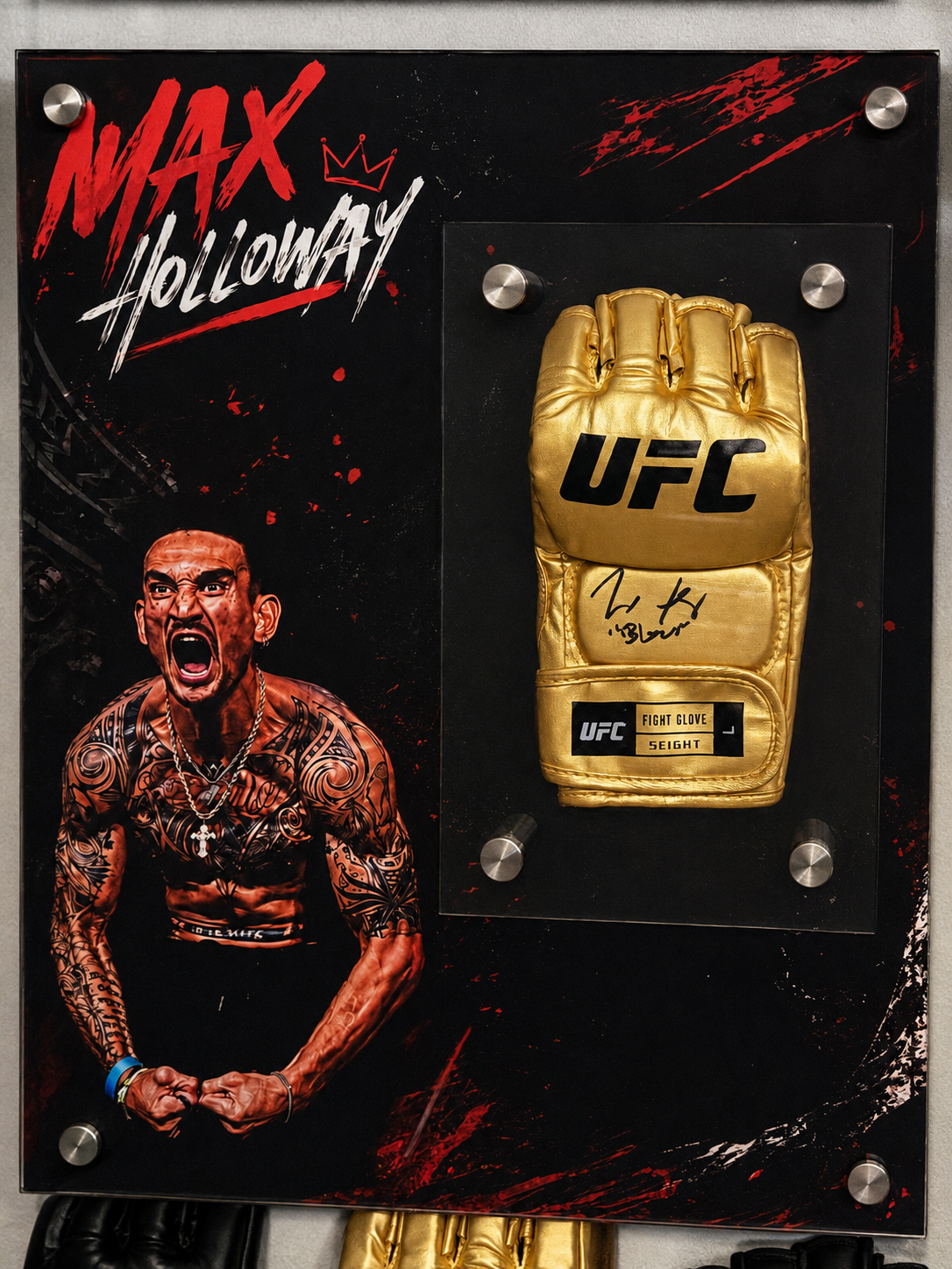 Max Holloway Display